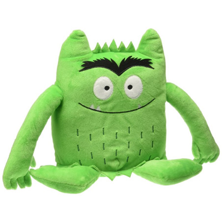 MONSTRUO DE COLORES. PELUCHE VERDE