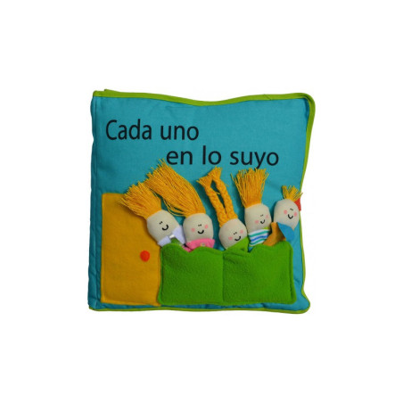Libro de tela. CADA UNO EN LO SUYO