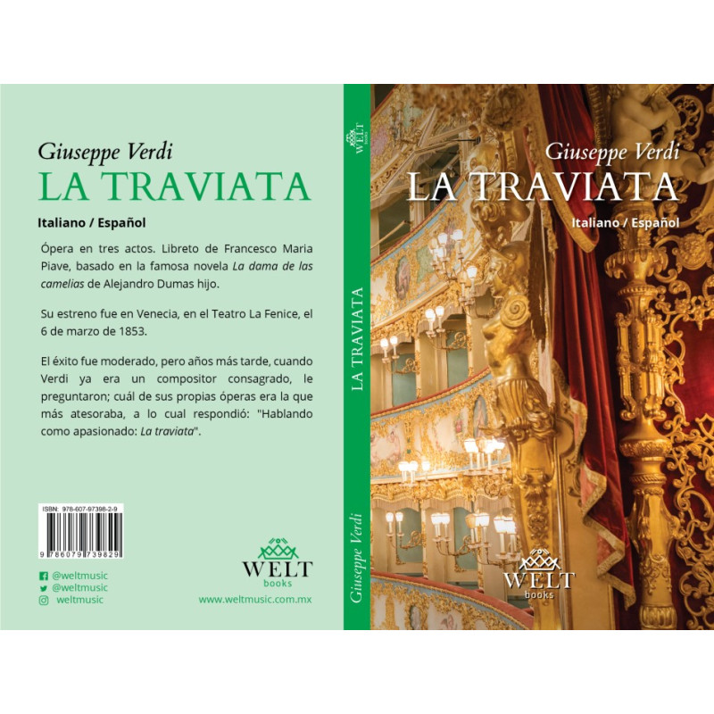 Libro. LA TRAVIATA. Italiano / Español