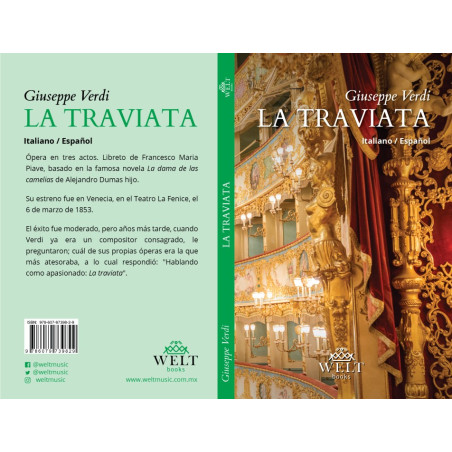 Libro. LA TRAVIATA. Italiano / Español