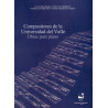 Libro. COMPOSITORES DE LA UNIVERSIDAD DEL VALLE. OBRAS PARA PIANO
