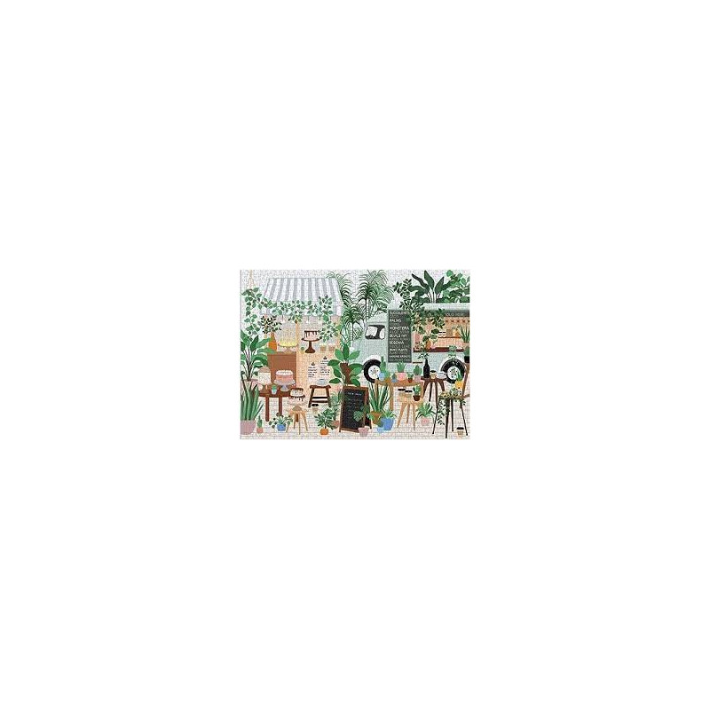 Rompecabezas. Plant Cafe 1000 Piece Puzzle