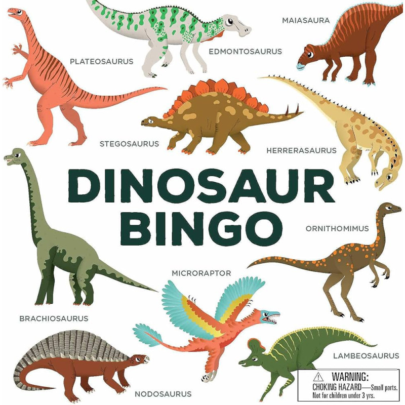 Juego. DINOSAUR BINGO