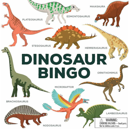 Juego. DINOSAUR BINGO