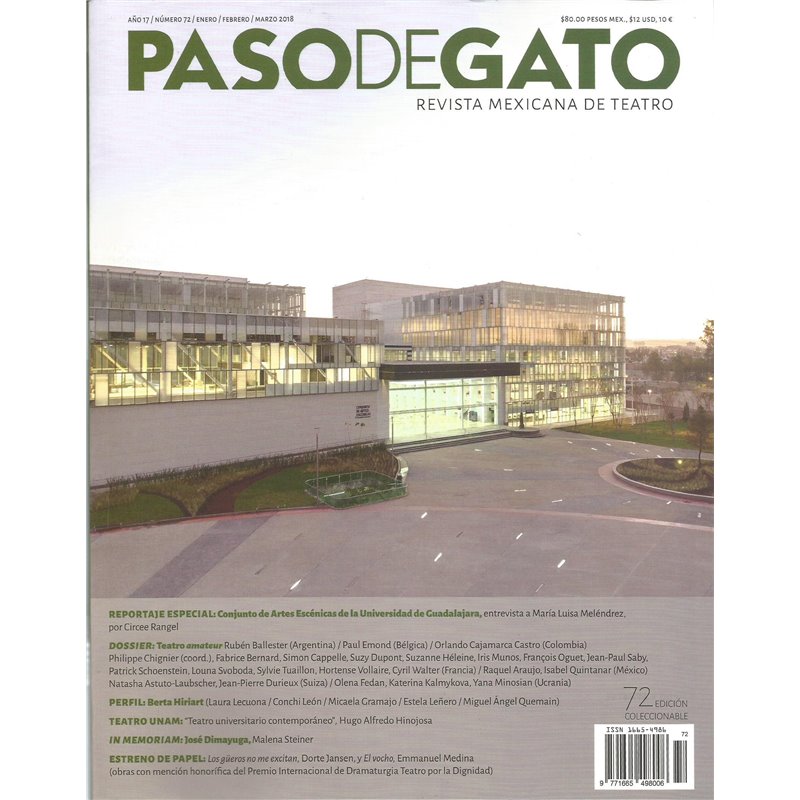 Revista. PASO DE GATO 72