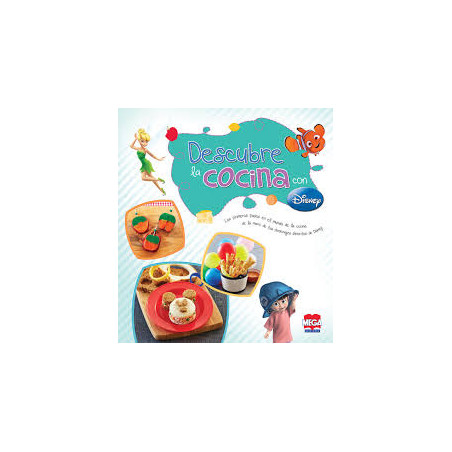 Libro. Descubre La Cocina Con Disney