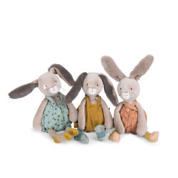 MUÑECO. CONEJO SABIO - TROIS PETITS LAPINS (PELUCHE LAPIN SAUGE)