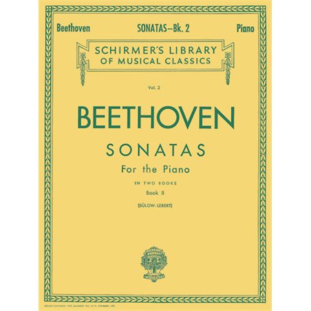Partitura. BEETHOVEN. Sonatas – Book 2