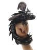 Títere de dedo. DRAGÓN DE PULSERA (MIDNIGHT)