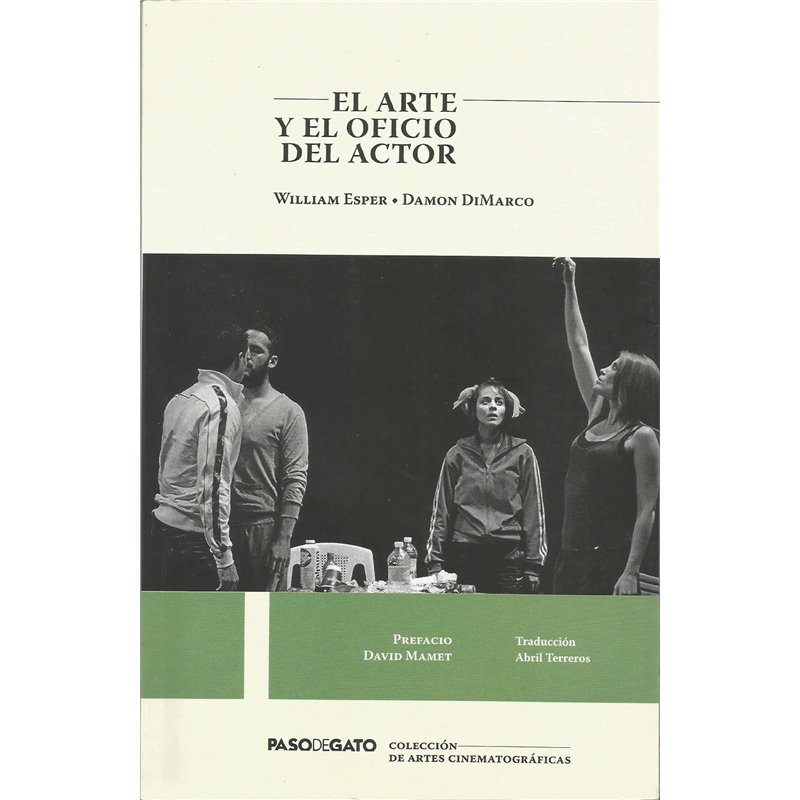 Libro. EL ARTE Y EL OFICIO DEL ACTOR
