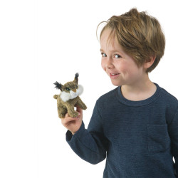 Titere de dedo. MINI LINCE