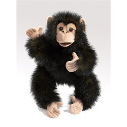 TÍTERE. CHIMPANCE BEBE