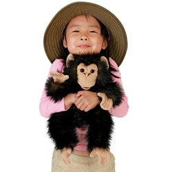 TÍTERE. CHIMPANCE BEBE