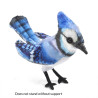 Títere de dedo. MINI ARRENDAJO AZUL