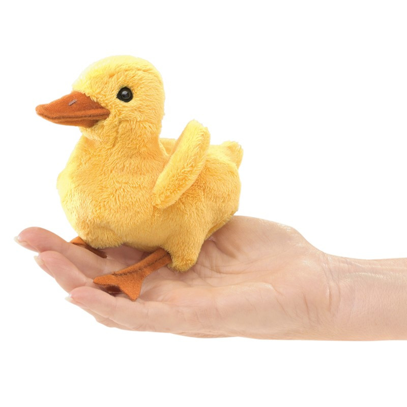 Títere de dedo. MINI PATITO