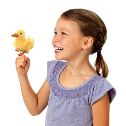 Títere de dedo. MINI PATITO