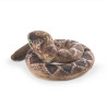 Títere de dedo. MINI SERPIENTE DE CASCABEL