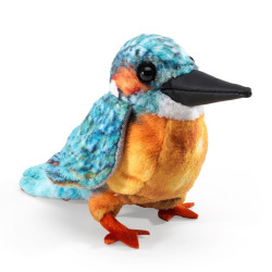 Títere de dedo. MINI MARTÍN PESCADOR COMÚN