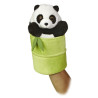 Títere. PANDA EN TRONCO DE BAMBÚ
