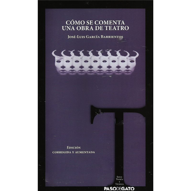 Libro. CÓMO SE COMENTA UNA OBRA DE TEATRO