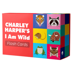 JUEGO DE CARTAS. CHARLEY HARPER’S. I AM WILD FLASH CARDS/ TARJETAS DIDÁCTICAS SOY SALVAJE