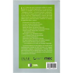 Libro. DRAMATURGIA URUGUAYA CONTEMPORÁNEA