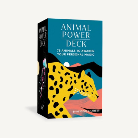Juego de tarjetas. ANIMAL POWER DECK. 75 Animals to Awaken Your Personal Magic