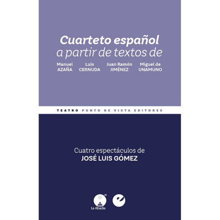 Libro. CUARTETO ESPAÑOL