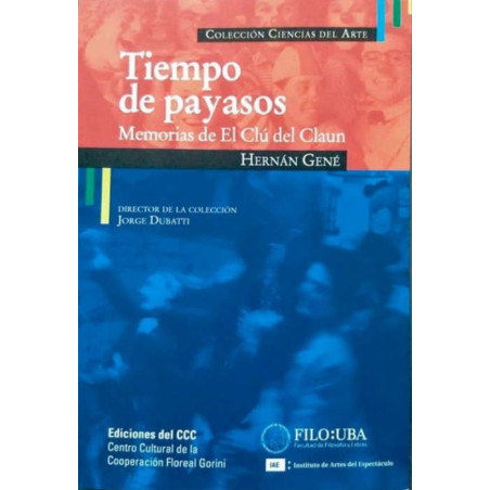 Libro. Tiempo de payasos - Hernán Gené