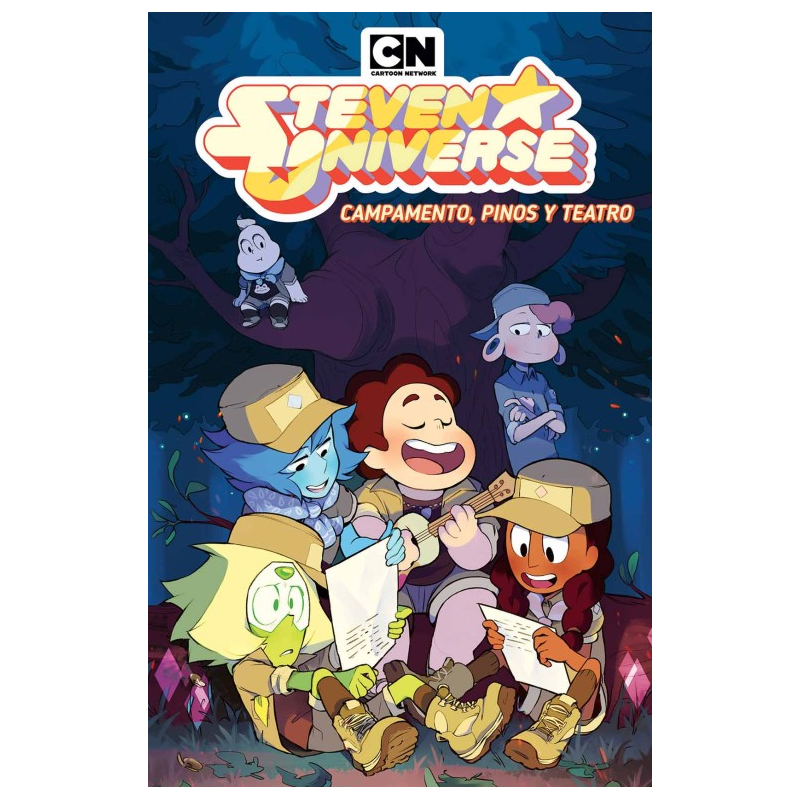 Cómic. STEVEN UNIVERSE. CAMPAMENTO, PINOS Y TEATRO