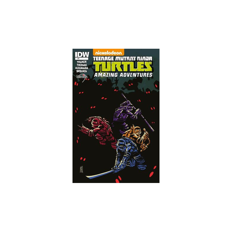 Cómic. TEENAGE MUTANT NINJA TURTLES AMAZING ADVENTURES 1B