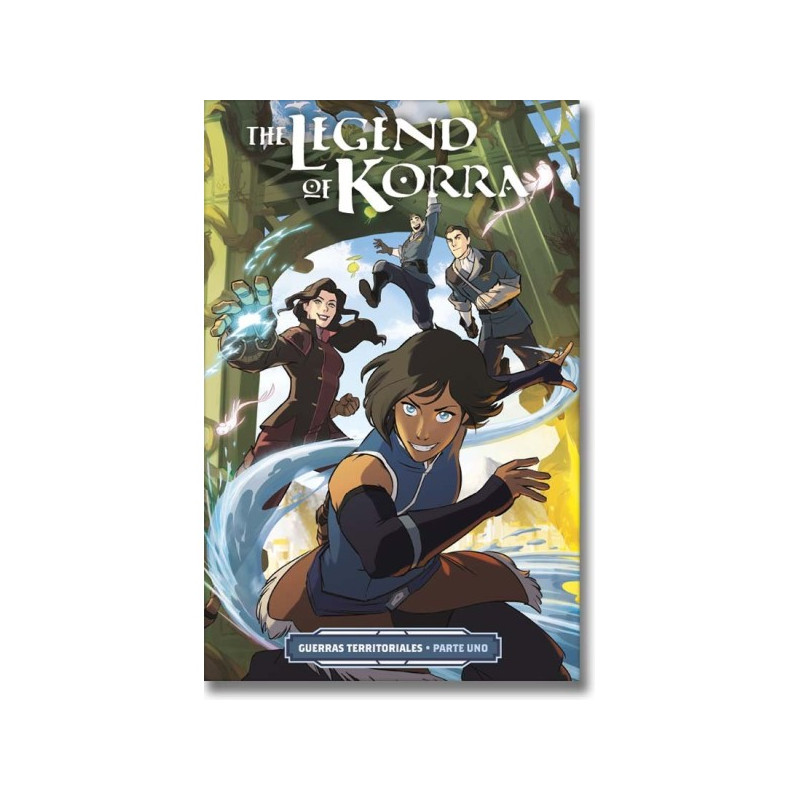 Cómic. THE LEGEND OF KORRA GUERRAS TERRITORIALES 1
