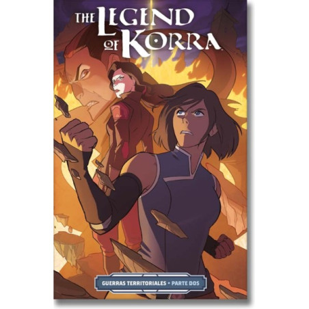 Cómic. THE LEGEND OF KORRA GUERRAS TERRITORIALES 2