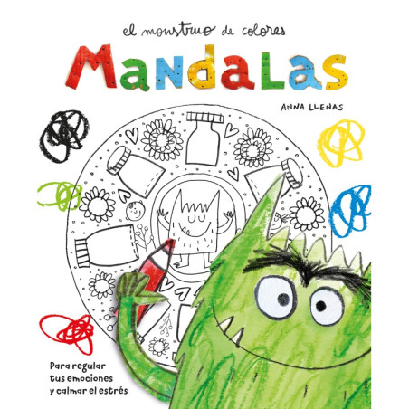 Libro. EL MONSTRUO DE COLORES. MANDALAS.