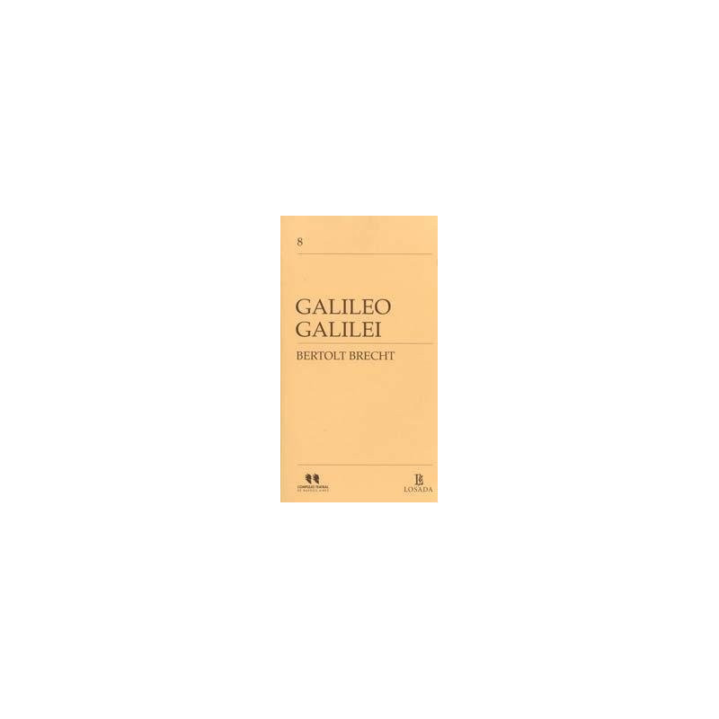 Libro. GALILEO GALILEI. Bertolt Brecht