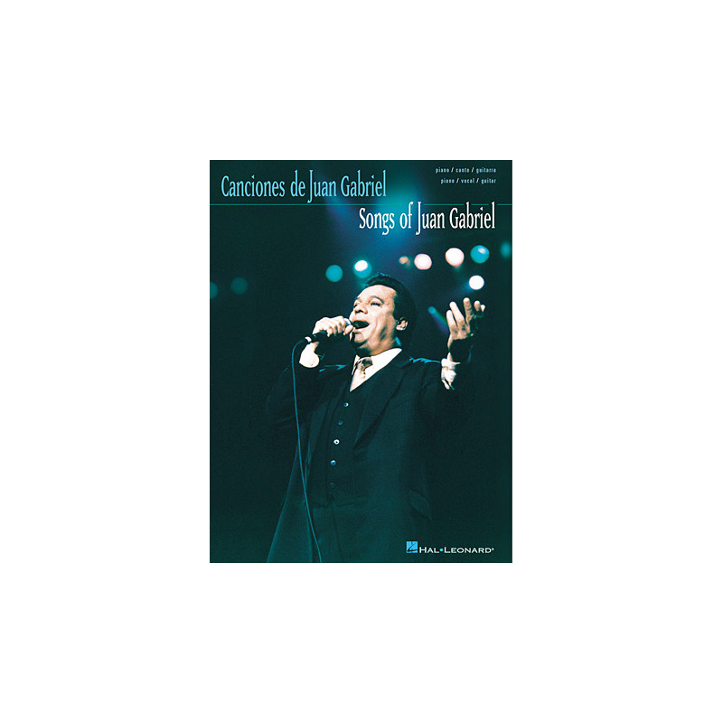 Partitura. Canciones de Juan Gabriel