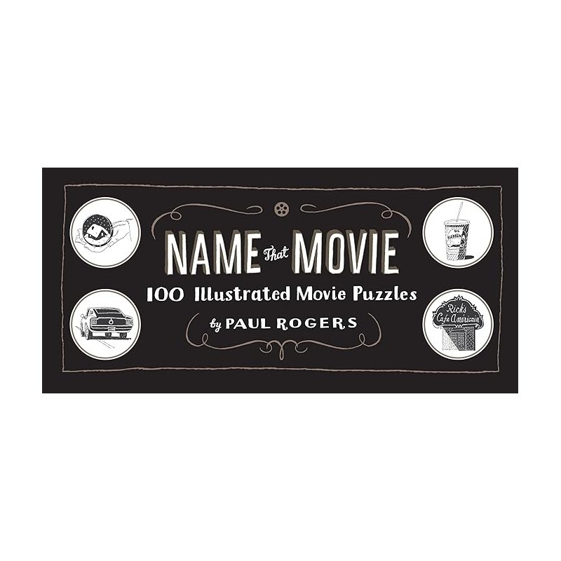 Libro. NAME THAT MOVIE: 100 Illustrated Movie Puzzles