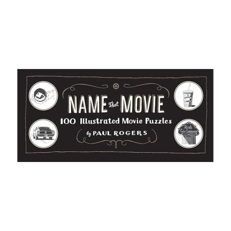 Libro. NAME THAT MOVIE: 100 Illustrated Movie Puzzles