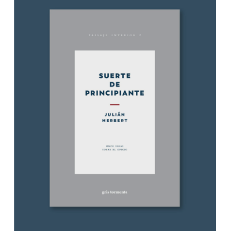 Libro. SUERTE DE PRINCIPIANTE