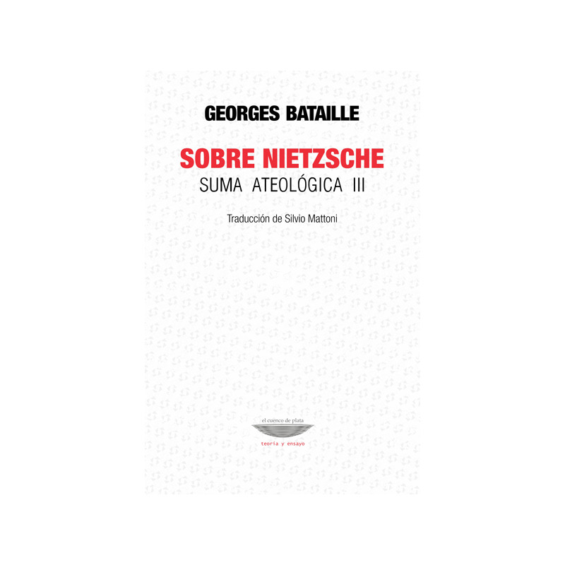 Libro. Sobre Nietzsche. Suma ateológica III