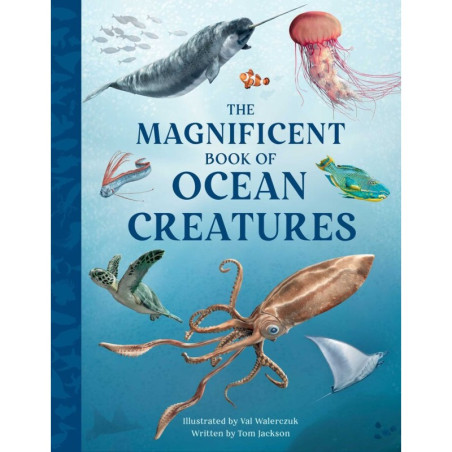 Libro. THE MAGNIFICIENT BOOK OF OCEAN CREATURES