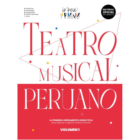 Partituras. TEATRO MUSICAL PERUANO