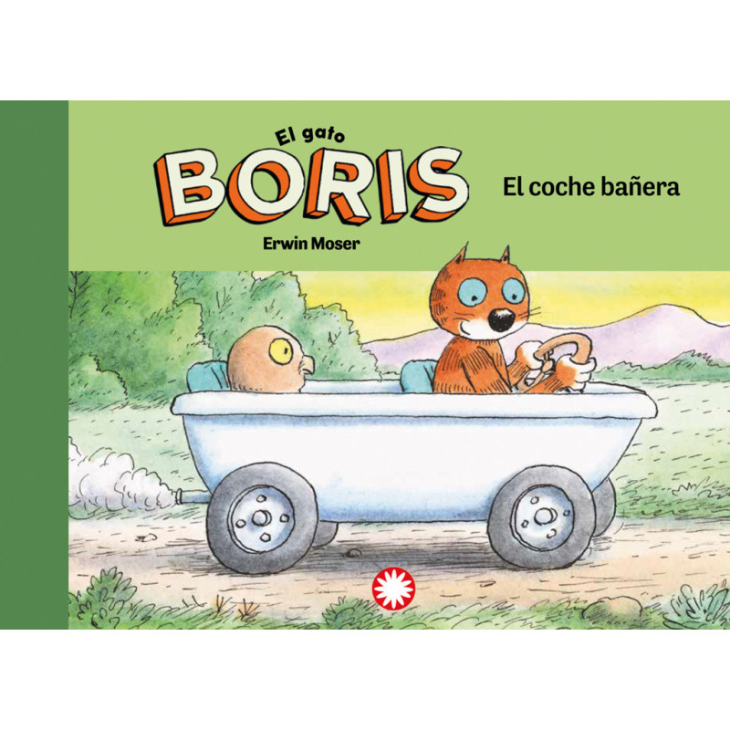 Libro. EL GATO BORIS. El coche bañera