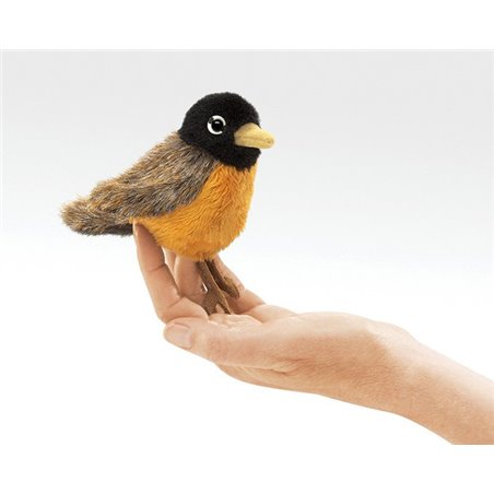 Títere de dedo. MINI ROBIN