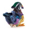 Títere de dedo. MINI PATO DE MADERA