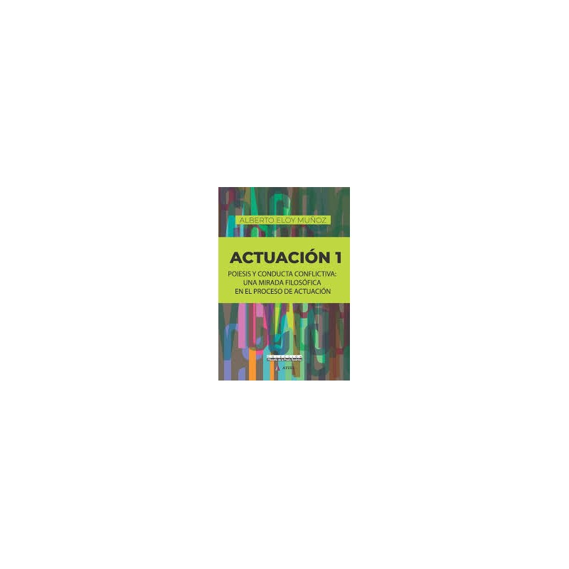 Libro. ACTUACIÓN 1. Alberto Eloy Muñoz