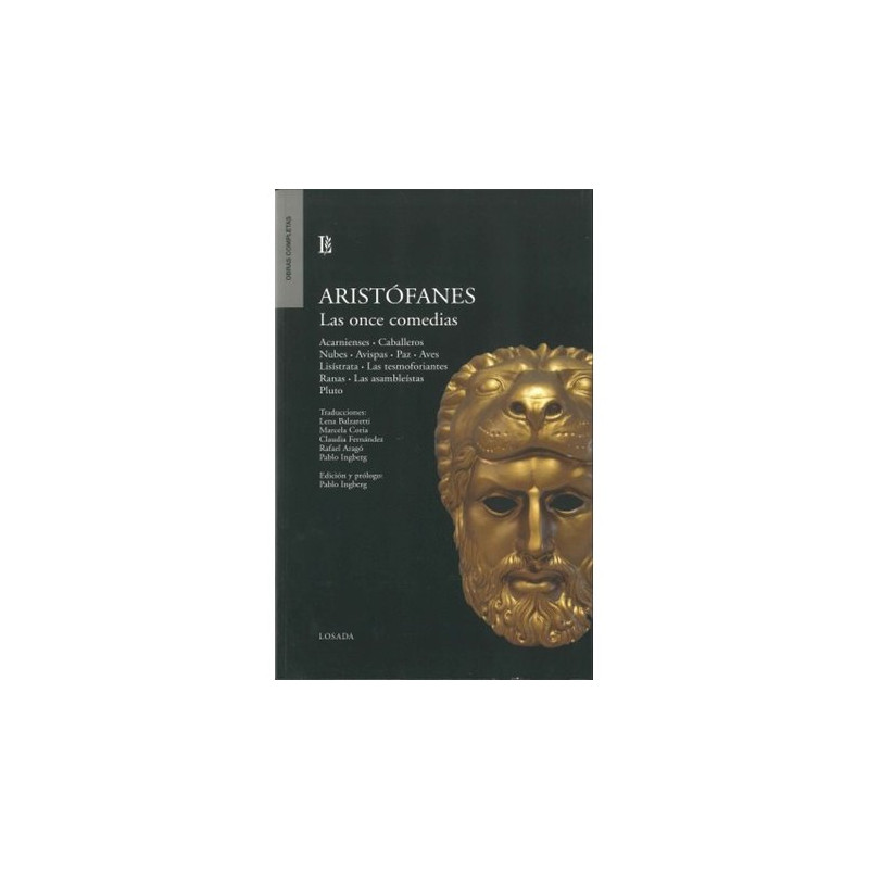 LIBRO. LAS ONCE COMEDIAS . ARISTÓFANES
