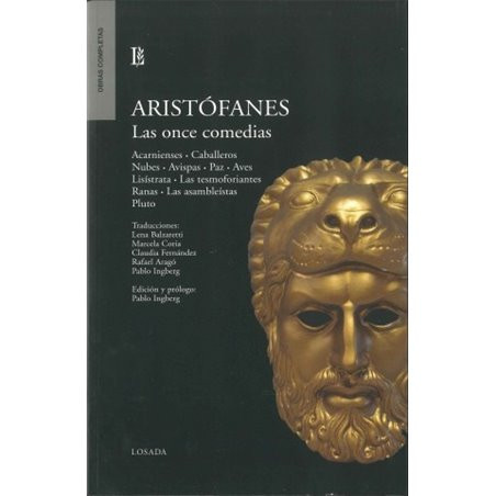 LIBRO. LAS ONCE COMEDIAS . ARISTÓFANES
