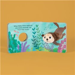 Libro títere de dedo. BABY OTTER (Finger puppet book)