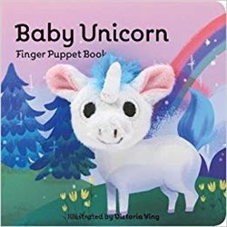 Libro títere. BABY UNICORN- FINGER PUPPET BOOK